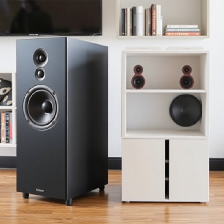 Floor-Standing vs Bookshelf Speakers And The Dynamic Sound Choice