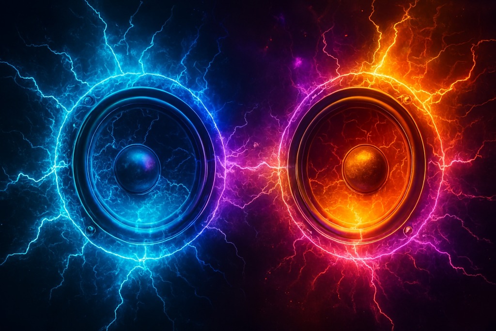 Electrical Energy Shapes Cleaner Acoustic Output