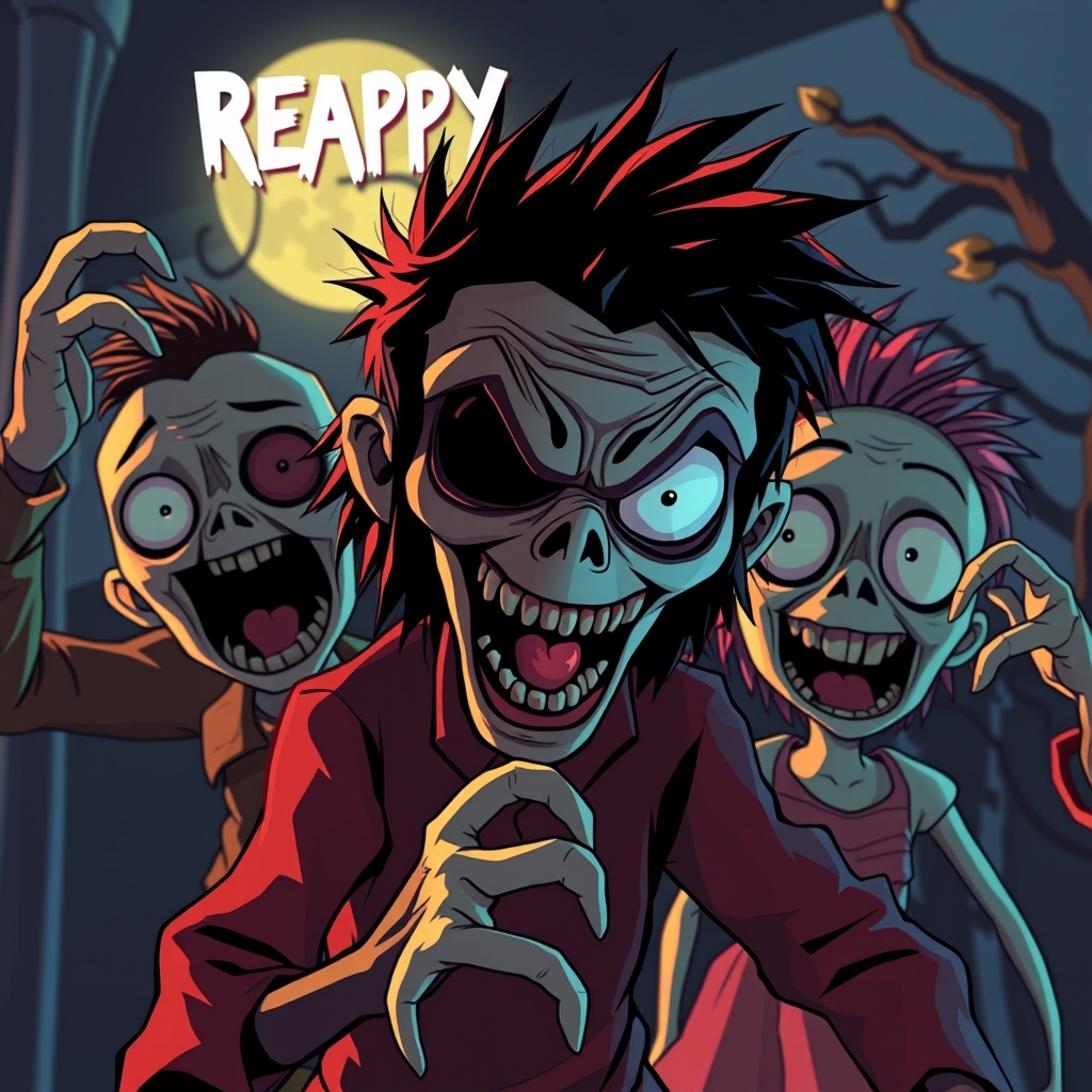 Cartoon Icons Are Being Reimagined As Hollow Horror Figures