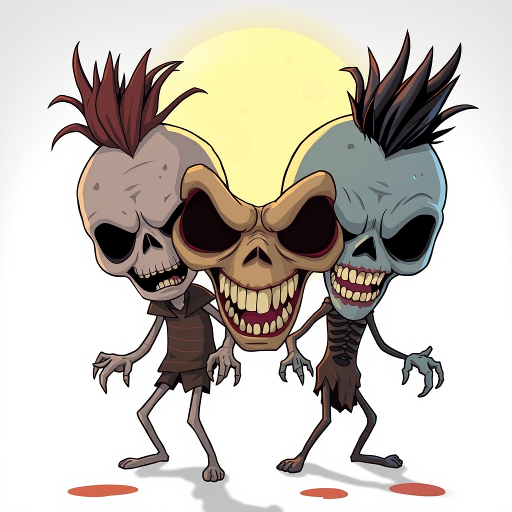 Why Beloved Cartoon Icons Are Being Reimagined As Hollow Horror Figures