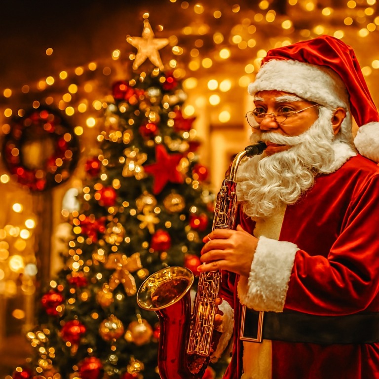 Christmas Music And Shopping