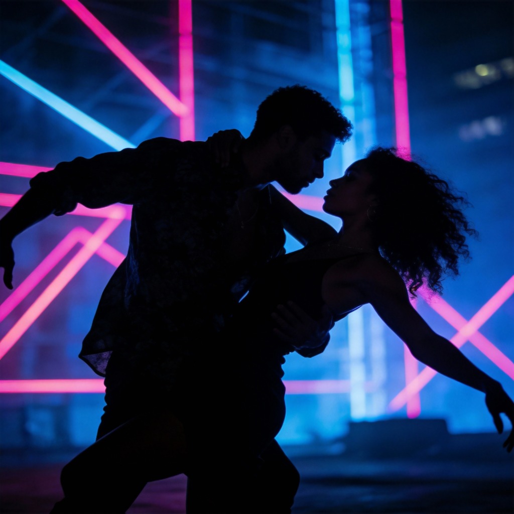 Cinematic Movement Of Dance